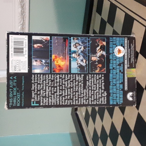 6/$15 Face/Off 1997 ‧ Action/Sci-fi ‧ 2h 18m vhr tape - Picture 2 of 6